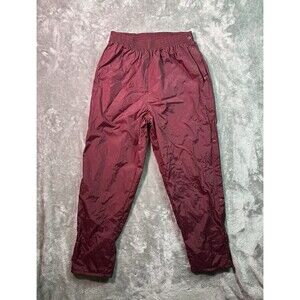 Russell Athletics tear away Track Pants Mens Large Red Breakaway Snaps